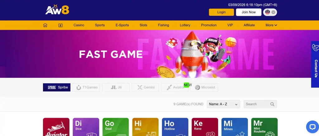 Quick-Round Casino Games